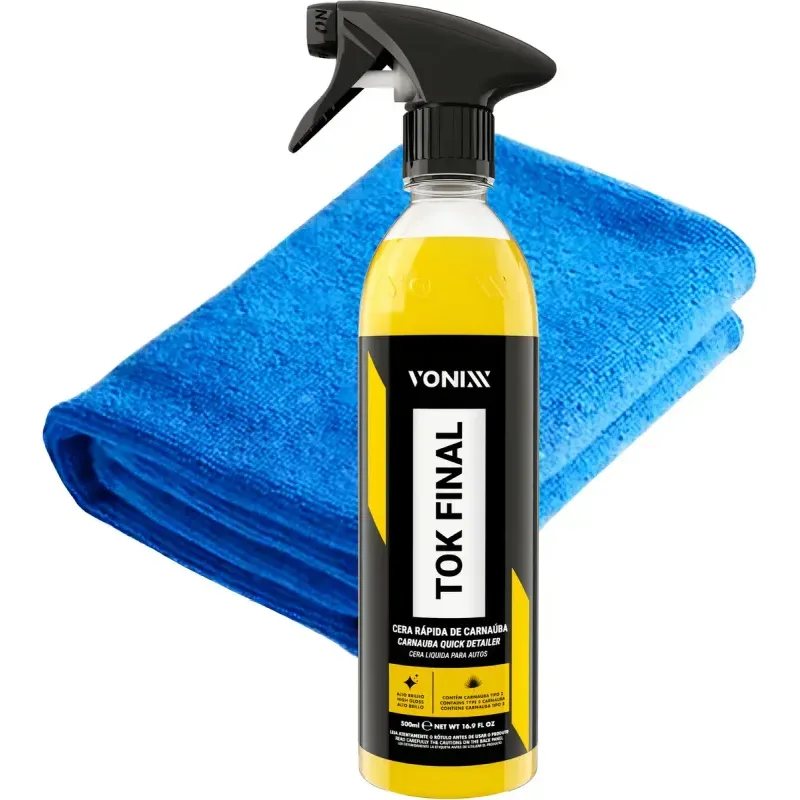 Cera Líquida Carnaúba Vonixx Tok Final Proteção Pintura 500ml