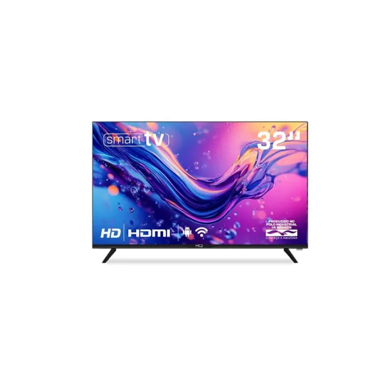 Smart Tv Hq 32 Hd Android 12 Design Slim Hqs32nkhm