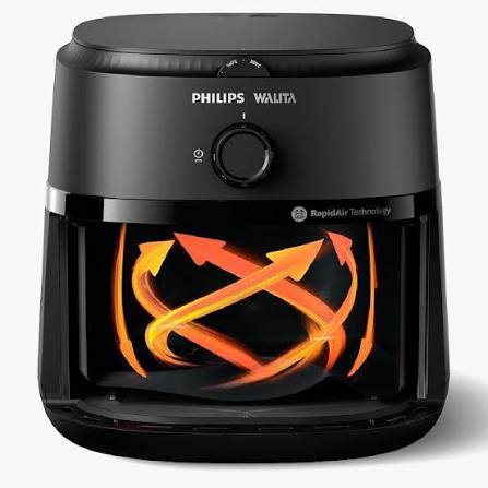 Fritadeira Airfryer Série 1000 XL, Philips Walita, 6,2 litros, Tecnologia RapidAir - NA130/09