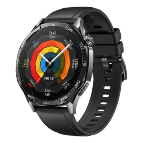 Smartwatch, HUAWEI WATCH GT 5 46mm, Nova Experiência de Corrida e Ciclismo, Sharp-Edged Design, Até 2 Semanas de Bateria, Compatível com iOS e Android, Sistema GPS Integrado