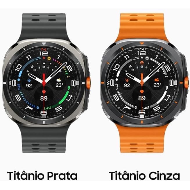 Samsung Galaxy Watch Ultra 2025 Smartwatch 47mm LTE, Galaxy AI, Titânio Aeroespacial