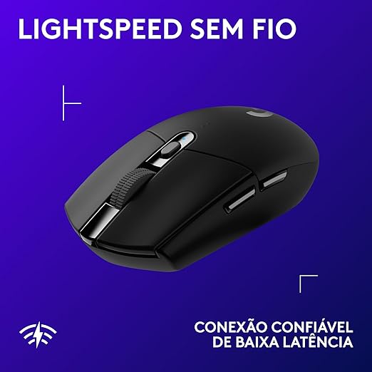 Mouse Gamer Sem Fio Logitech G Series Lightspeed G305