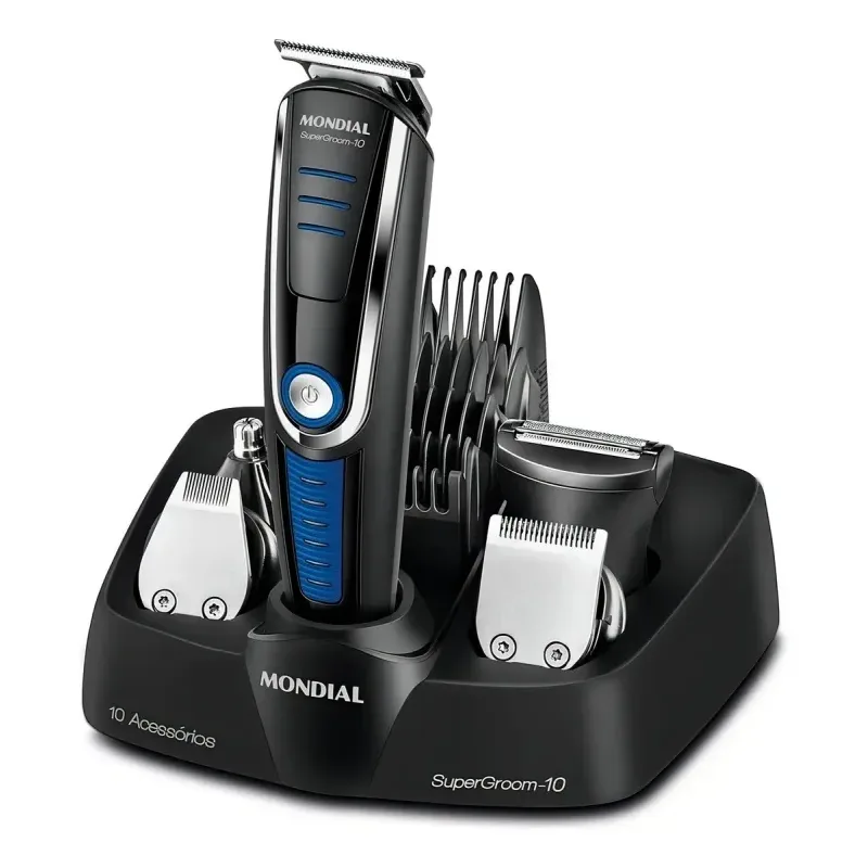 Aparador de Pelos Super Groom 10, Mondial, 6W, Bivolt - BG-03