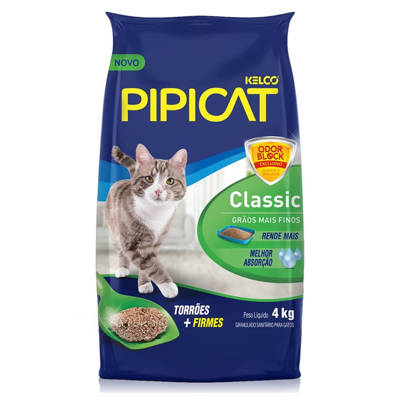 Pipicat Granulado Sanitario Classic 4 kg